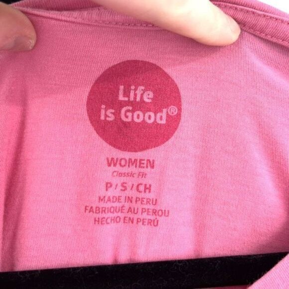 Life is Good Vintage Style shirt small Barbie style 90s style Malibu‎ - Picture 3 of 6